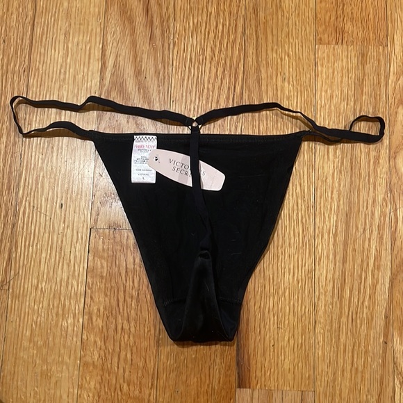 Victoria’s Secret rhinestone V-String panty, size L, NWT - Picture 5 of 6